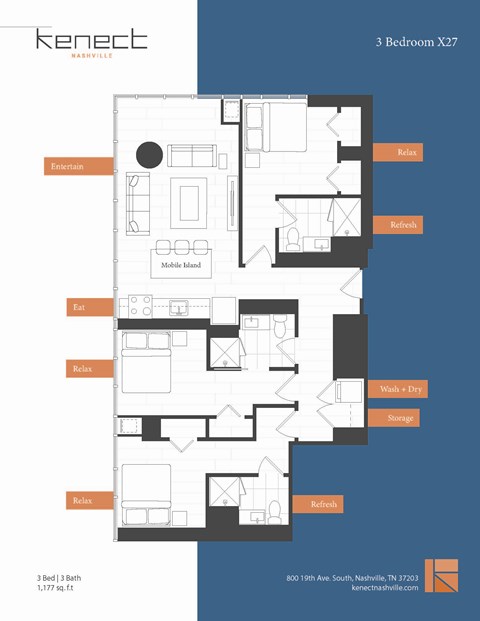 800 19th Avenue South Studio-3 Beds Apartment for Rent - Photo Gallery 48